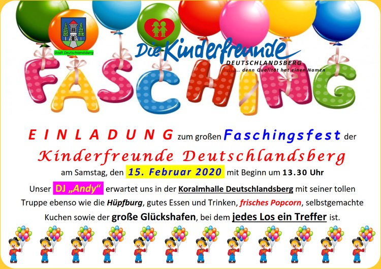 am Samstag den 5. Februar 2020 mit Beginn um 13:30 Uhr